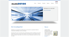Desktop Screenshot of doublesense.nl