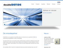 Tablet Screenshot of doublesense.nl